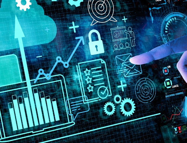 <p>The Power of Data</p>
